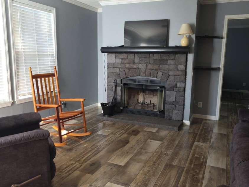 2939 Landfill Road, Mt Croghan, SC 29727.  MLS# CAR4291002, YatesRealty ID 32207. Great room with fireplace