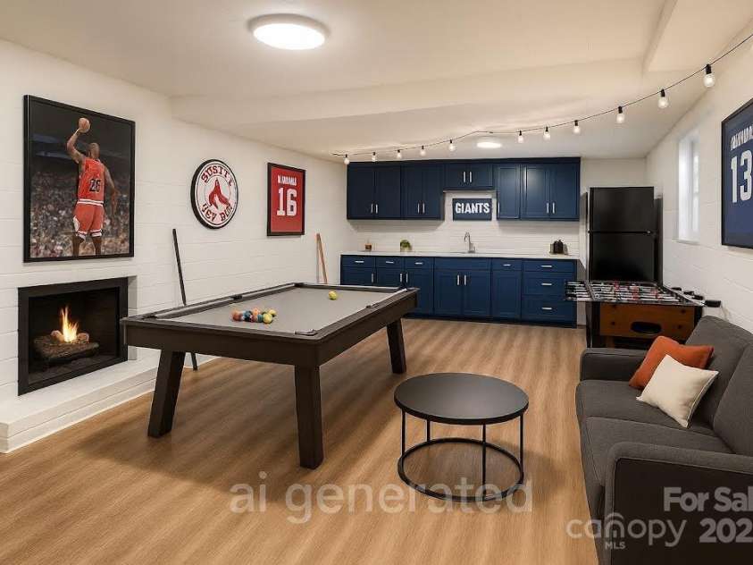 505 Richards Drive, Shelby, NC 28150.  MLS# CAR4287142, YatesRealty ID 32211. AI generated . Basement possibilities!