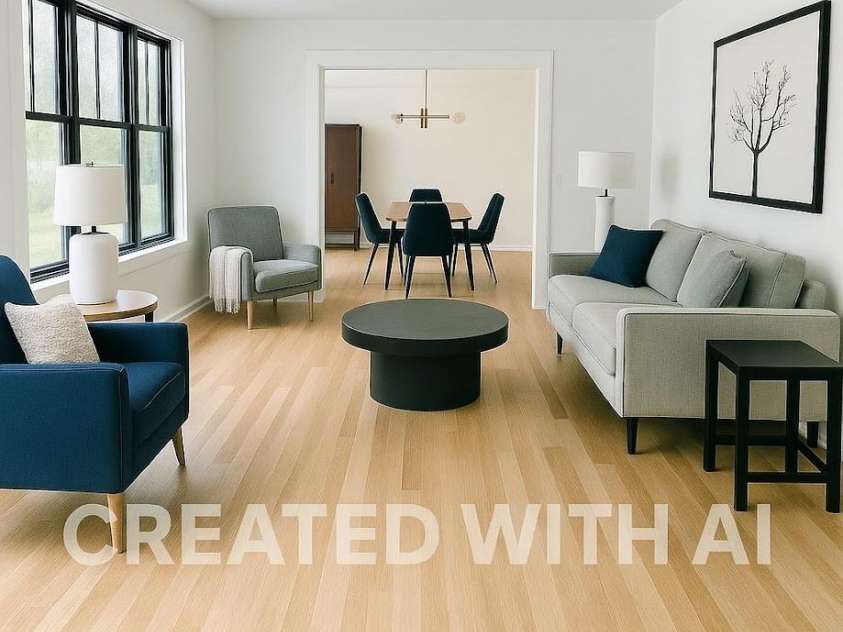 505 Richards Drive, Shelby, NC 28150.  MLS# CAR4287142, YatesRealty ID 32211. AI generated living room possibilities!