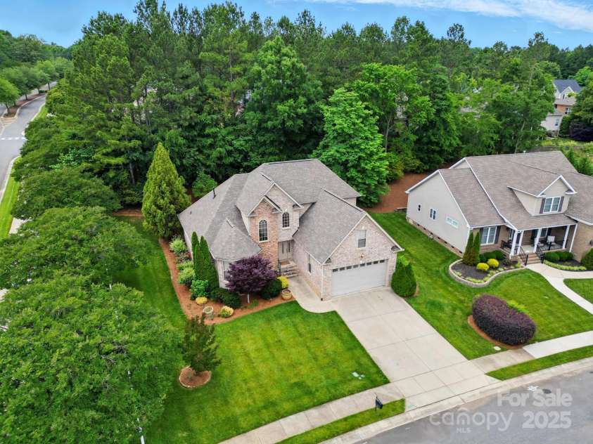 1705 Townsend Lane, Rock Hill, SC 29730.  MLS# CAR4260528, YatesRealty ID 32214. Aerial front elevation
