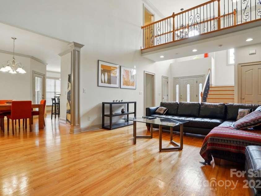 1705 Townsend Lane, Rock Hill, SC 29730.  MLS# CAR4260528, YatesRealty ID 32214. Great room with view to entry and dining area