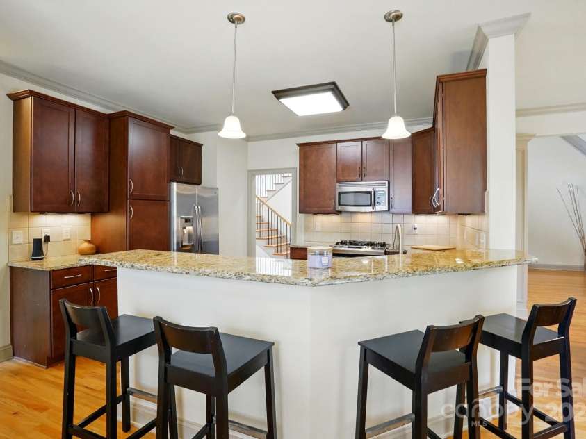 1705 Townsend Lane, Rock Hill, SC 29730.  MLS# CAR4260528, YatesRealty ID 32214. Kitchen with bar view