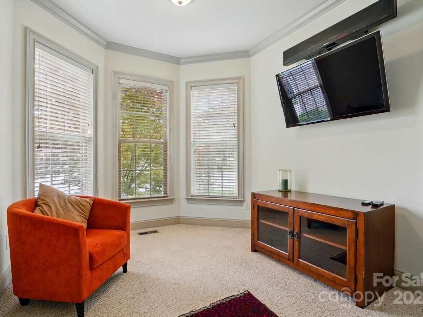 1705 Townsend Lane, Rock Hill, SC 29730.  MLS# CAR4260528, YatesRealty ID 32214. Primary bedroom lounge area on main level