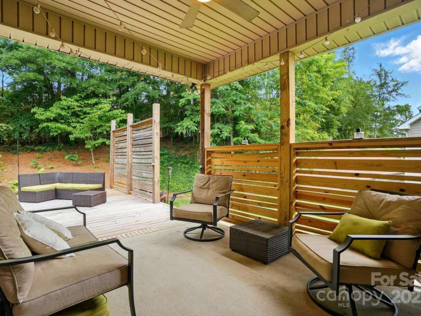 1705 Townsend Lane, Rock Hill, SC 29730.  MLS# CAR4260528, YatesRealty ID 32214. Rear covered patio