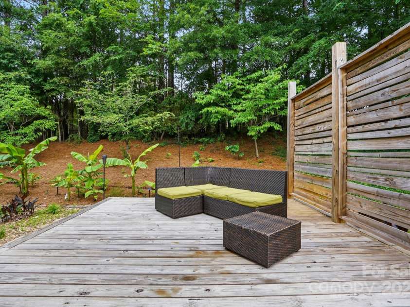 1705 Townsend Lane, Rock Hill, SC 29730.  MLS# CAR4260528, YatesRealty ID 32214. Rear deck leading from patio