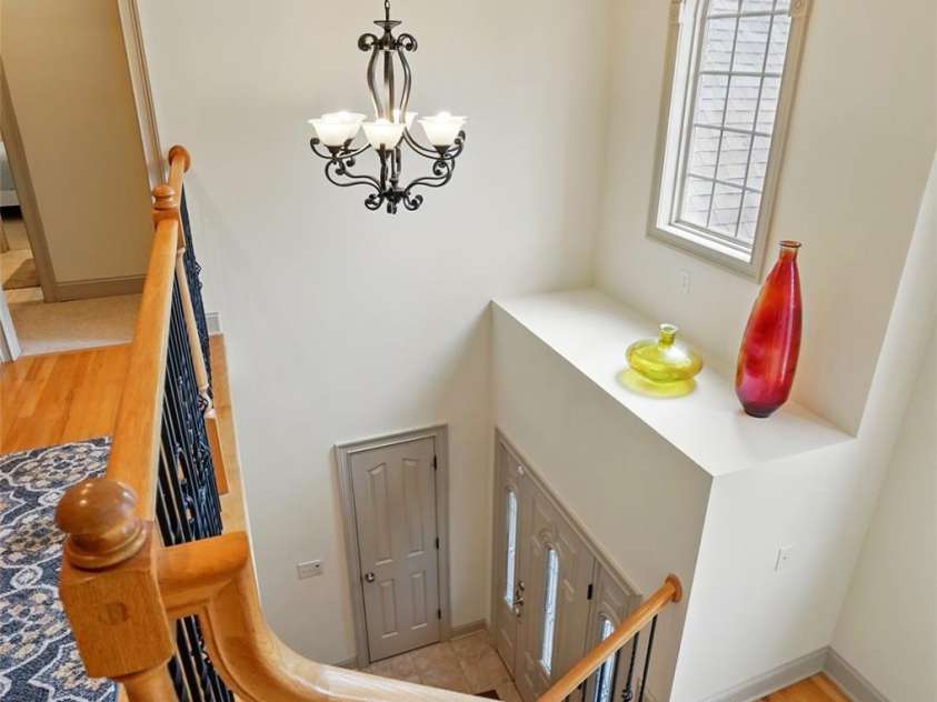 1705 Townsend Lane, Rock Hill, SC 29730.  MLS# CAR4260528, YatesRealty ID 32214. Staircase landing view