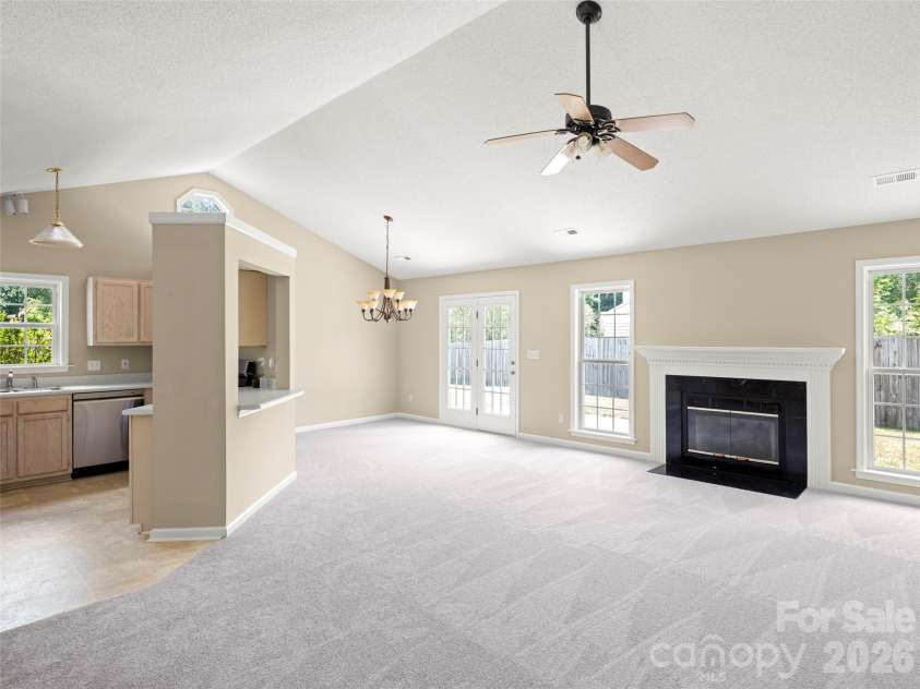 439 Glensprings Drive, Fletcher, NC 28732.  MLS# CAR4393124, YatesRealty ID 32215. Freshly painted inside and all new carpet