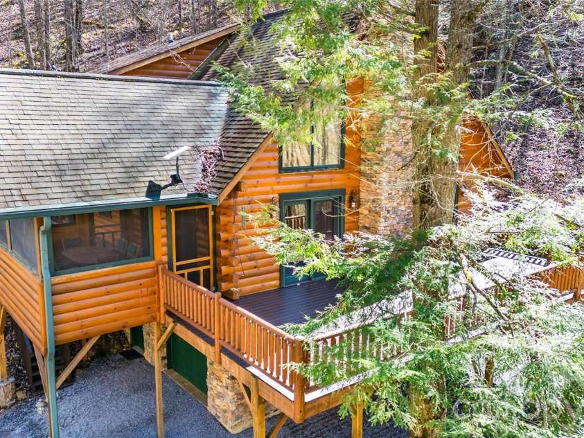3548 Dicks Creek Road, Whittier, NC 28789.  MLS# CAR4396310, YatesRealty ID 32224. 