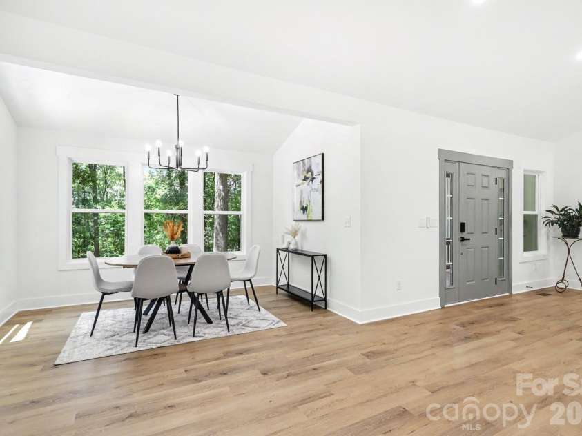 408 Birmingham Lane, Monroe, NC 28110.  MLS# CAR4394323, YatesRealty ID 32226. Dining room