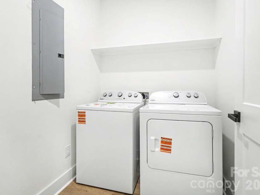 408 Birmingham Lane, Monroe, NC 28110.  MLS# CAR4394323, YatesRealty ID 32226. Laundry room