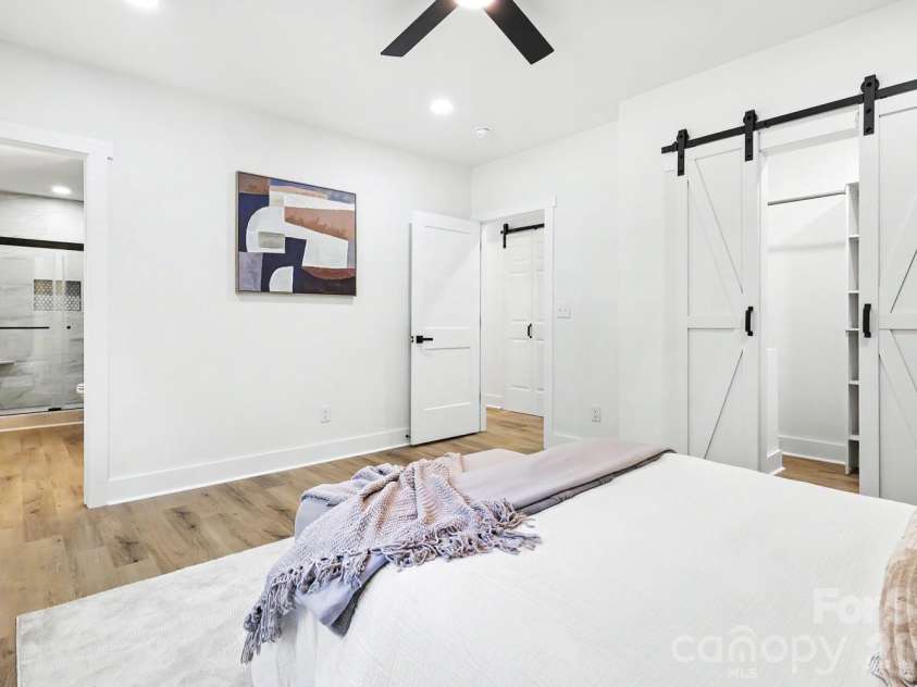 408 Birmingham Lane, Monroe, NC 28110.  MLS# CAR4394323, YatesRealty ID 32226. Primary bedroom