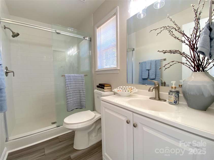 4445 Homestead Road, Rock Hill, SC 29732.  MLS# CAR4230558, YatesRealty ID 32226. Primary Bath with upgraded walk-in shower!