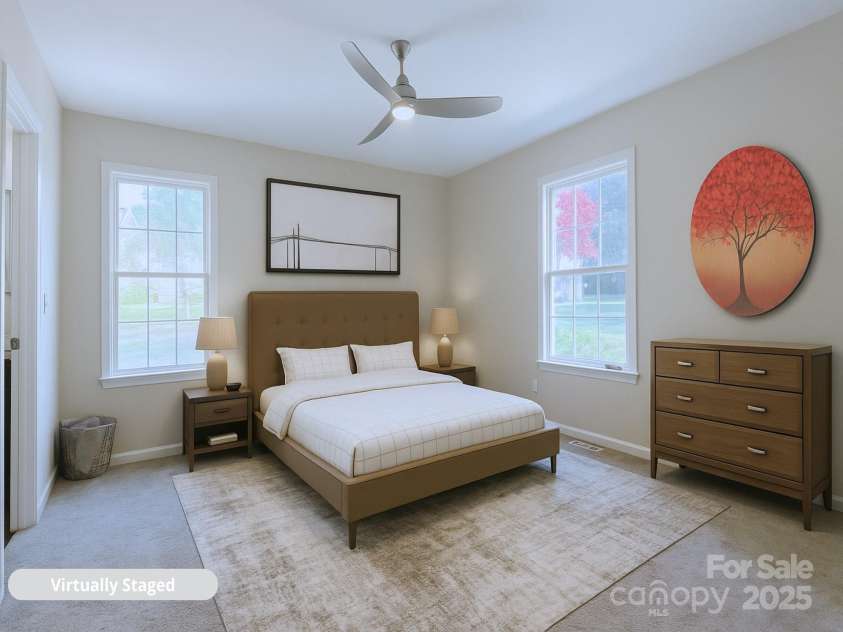 4445 Homestead Road, Rock Hill, SC 29732.  MLS# CAR4230558, YatesRealty ID 32226. Primary Bedroom with huge walk-in closet!