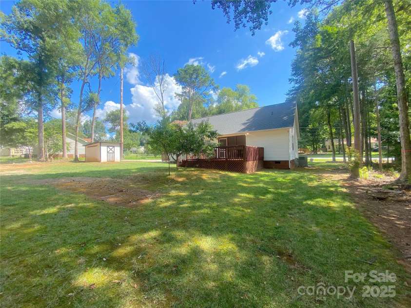 4445 Homestead Road, Rock Hill, SC 29732.  MLS# CAR4230558, YatesRealty ID 32226. Spacious 1 acre lot with two outbuildings!