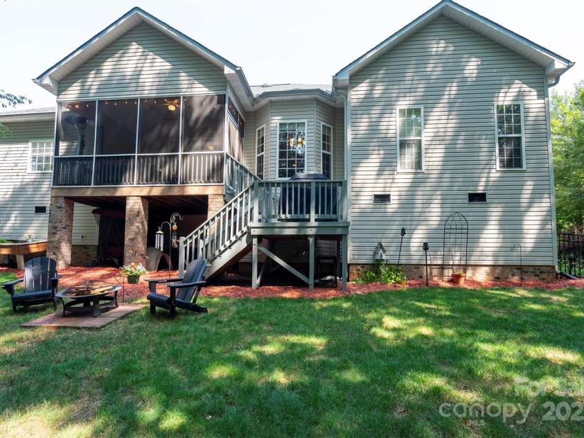 126 Doyle Farm Lane, Mooresville, NC 28115.  MLS# CAR4270254, YatesRealty ID 32228. Rear View