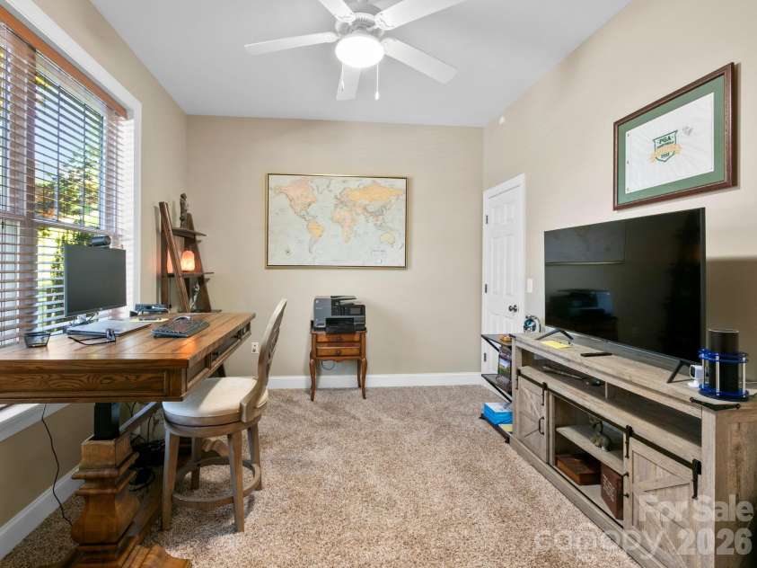 32 Lake Vista Drive, Fletcher, NC 28732.  MLS# CAR4388270, YatesRealty ID 32228. Office (Basement)