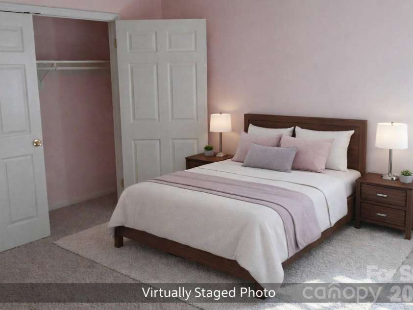 407 Broad Street, Statesville, NC 28677.  MLS# CAR4390712, YatesRealty ID 32232. BR 2 virtually staged