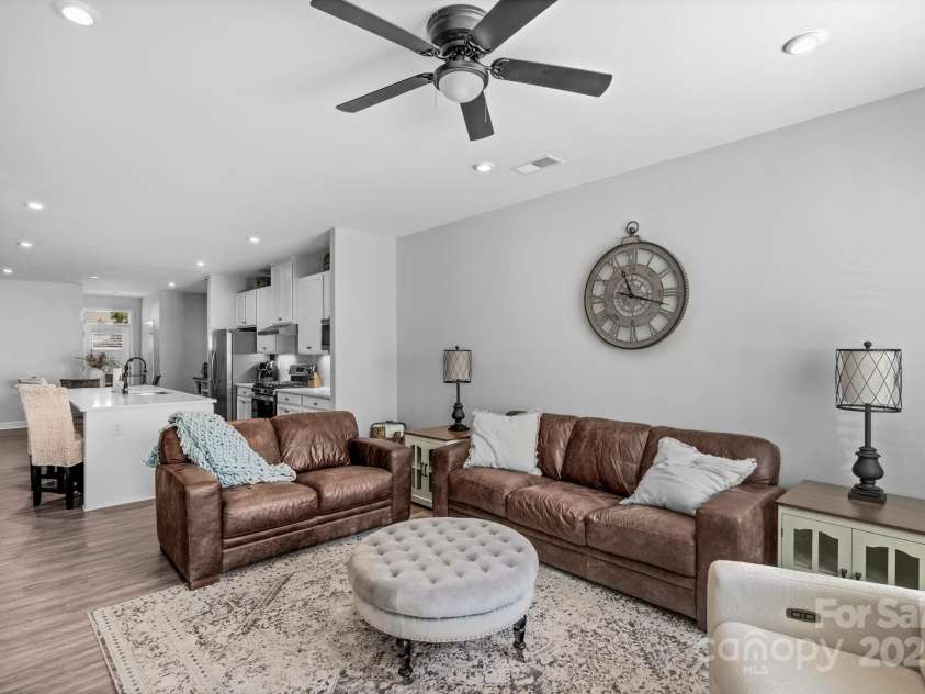 1526 Dennis Austin Lane, Indian Trail, NC 28079.  MLS# CAR4290073, YatesRealty ID 32238. Living Room