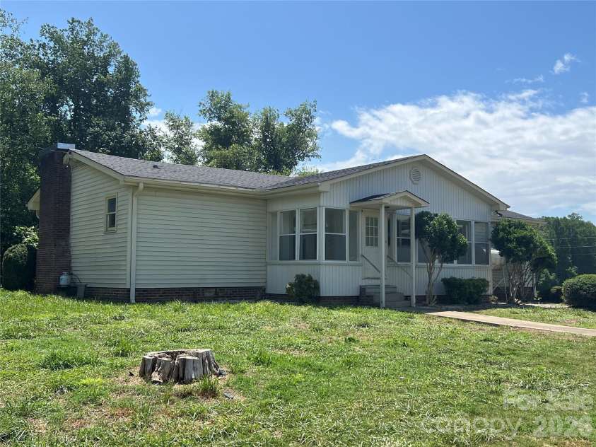 4405 Maple Creek Road, Rutherfordton, NC 28139.  MLS# CAR4390576, YatesRealty ID 32243. Back of home 