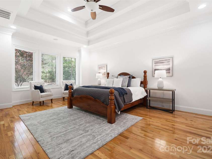 5001 Oxfordshire Road, Waxhaw, NC 28173.  MLS# CAR4243721, YatesRealty ID 32246. Primary Bedroom