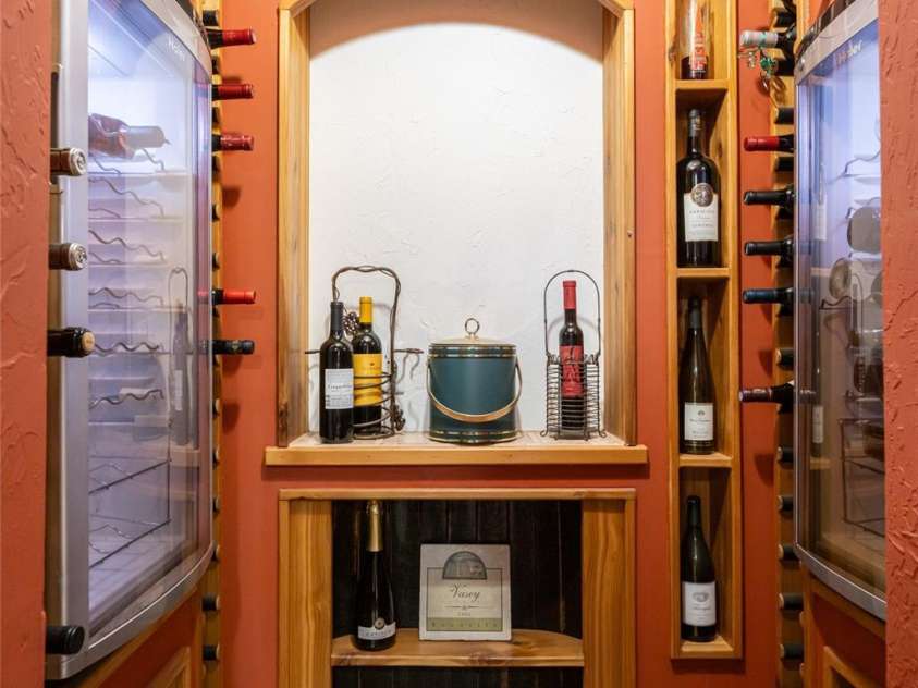 334 Vanderbilt Road, Biltmore Forest, NC 28803.  MLS# CAR4389681, YatesRealty ID 32247. Wine Cellar