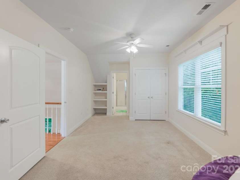 6414 Winding Creek Lane, Denver, NC 28037.  MLS# CAR4240521, YatesRealty ID 32247. Bedroom #4 upstairs is privately situated with full bath--perfect guest suite