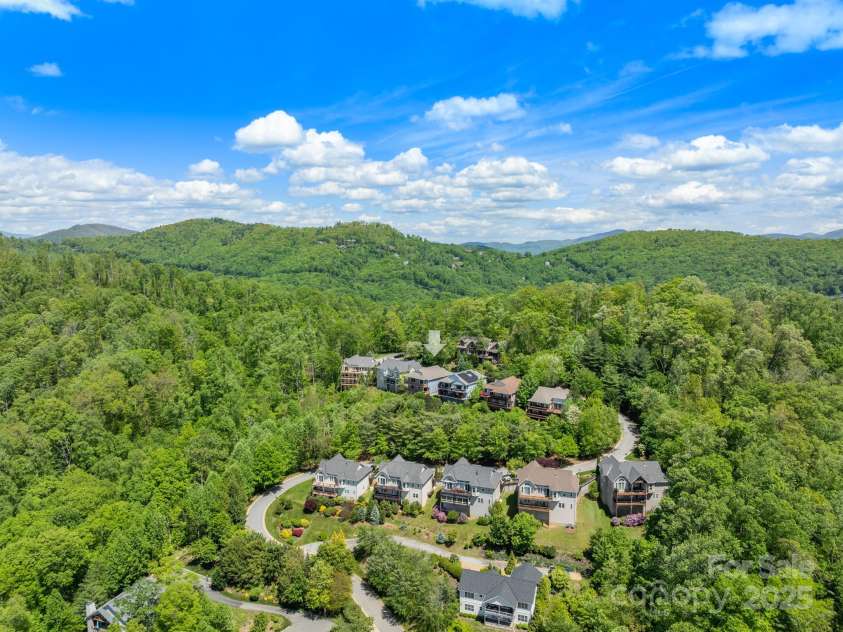 117 Distant View Drive, Asheville, NC 28803.  MLS# CAR4253814, YatesRealty ID 3225. Wind through an elaborate, colorful landscape on your way home each day.