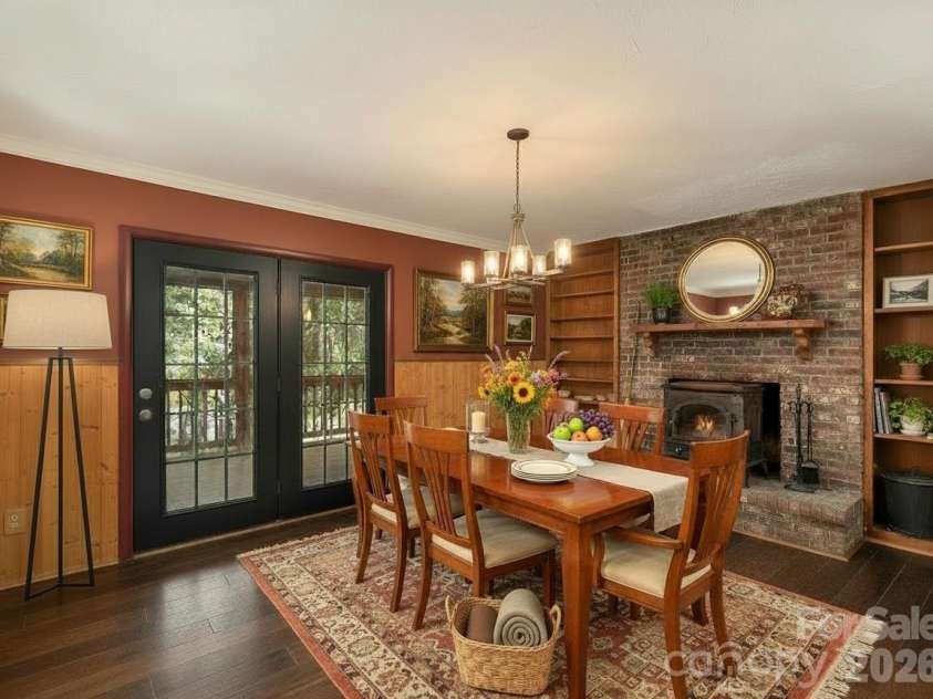 18 Wild Violet Lane, Arden, NC 28704.  MLS# CAR4284838, YatesRealty ID 32256. Virtually staged dining room 