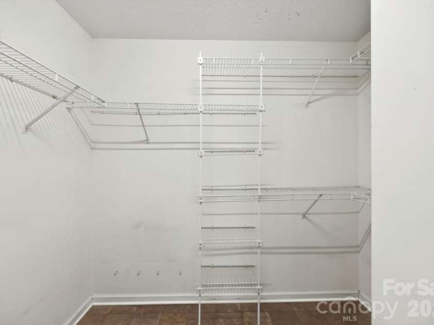 7716 Conifer Circle, Indian Trail, NC 28079.  MLS# CAR4389738, YatesRealty ID 32257. Primary Bedroom has a nice walk in closet