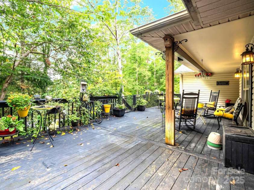 134 Downing Place, Lake Lure, NC 28746.  MLS# CAR4289968, YatesRealty ID 32258. Front Porch