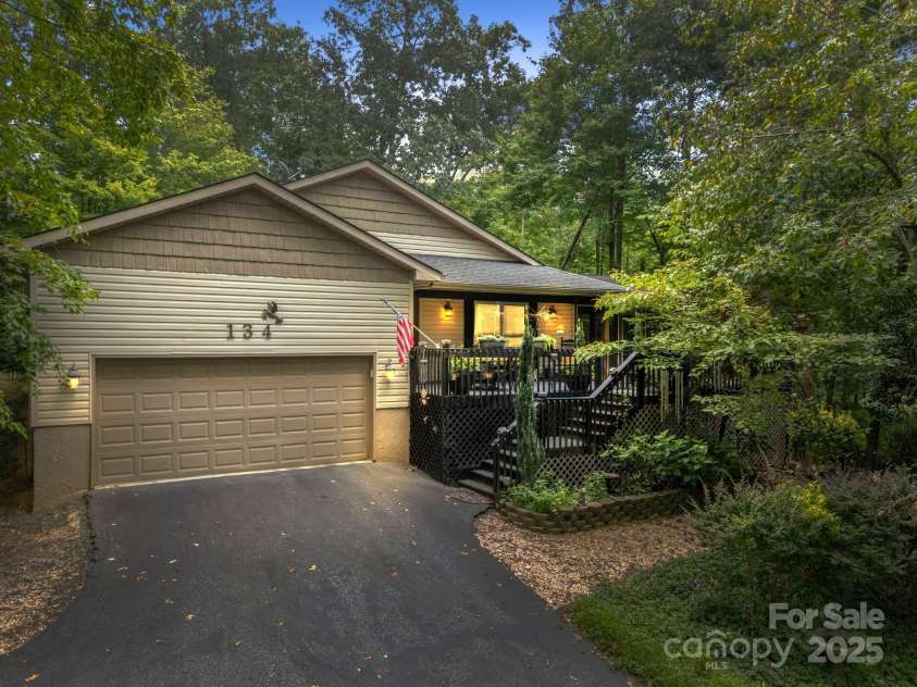 134 Downing Place, Lake Lure, NC 28746.  MLS# CAR4289968, YatesRealty ID 32258. Peaceful setting