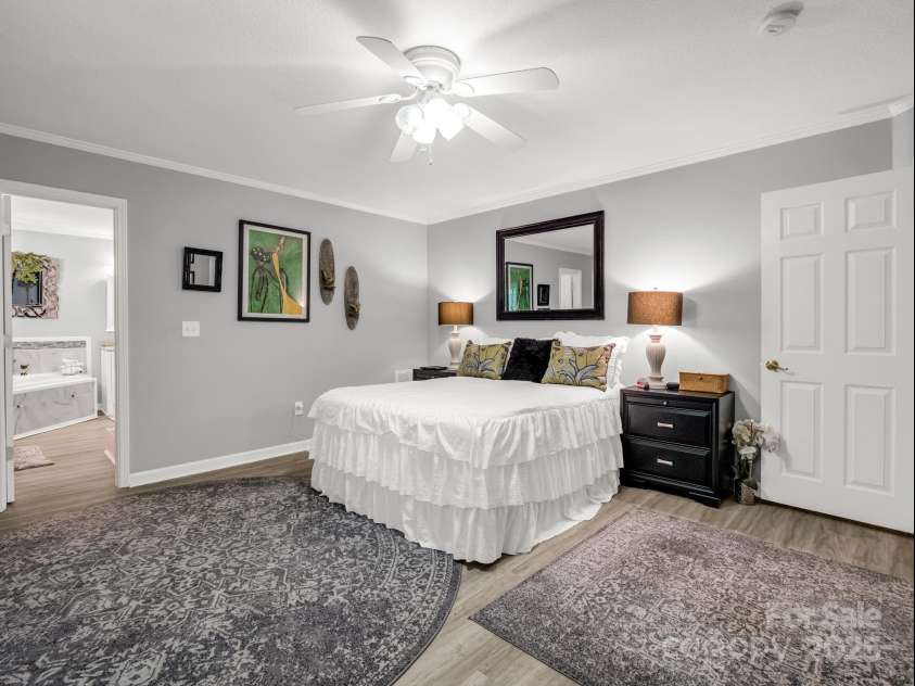 134 Downing Place, Lake Lure, NC 28746.  MLS# CAR4289968, YatesRealty ID 32258. View toward primary ensuite