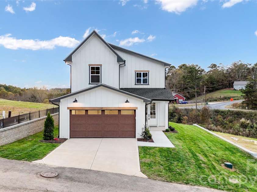 115 Chapel Crossing Lane, Weaverville, NC 28787.  MLS# CAR4337295, YatesRealty ID 32268. No home will be built to the right of this home.