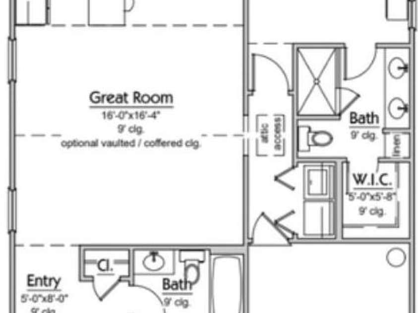 116 Chapel Crossing Lane, Weaverville, NC 28787.  MLS# CAR4254369, YatesRealty ID 32270. Floor plan