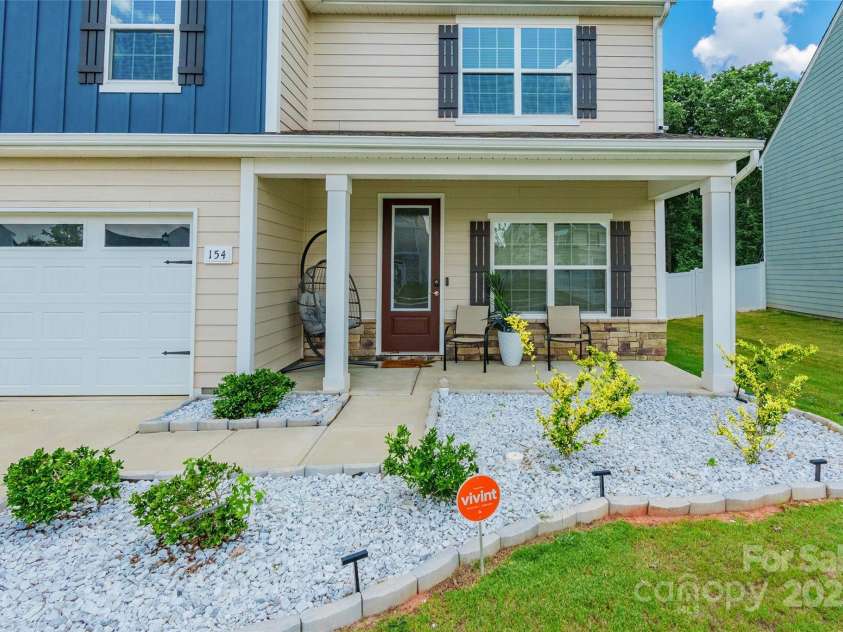 154 Tanner Loop, Troutman, NC 28166.  MLS# CAR4274786, YatesRealty ID 32272. 