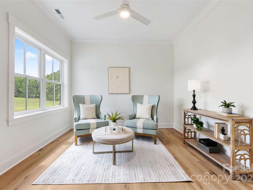 6511 Rehobeth Road, Waxhaw, NC 28173.  MLS# CAR4282807, YatesRealty ID 32275. Motner in law suite sitting room