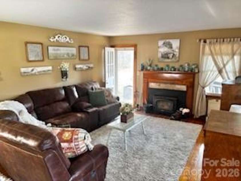 3391 Asbury Road, Mount Airy, NC 27030.  MLS# CAR4331556, YatesRealty ID 3228. Living Room