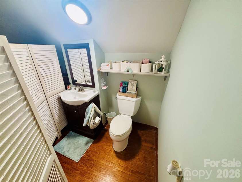 3391 Asbury Road, Mount Airy, NC 27030.  MLS# CAR4331556, YatesRealty ID 3228. Upstairs Half Bath