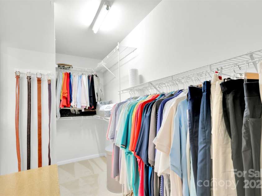 10837 Wilklee Drive, Charlotte, NC 28277.  MLS# CAR4291403, YatesRealty ID 32289. Walk in closet