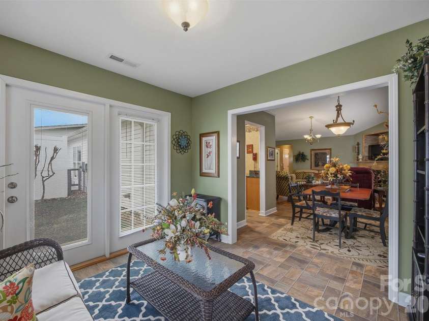 109 Morgan Trace Drive, Valdese, NC 28690.  MLS# CAR4350073, YatesRealty ID 3229. Sunroom View 2
