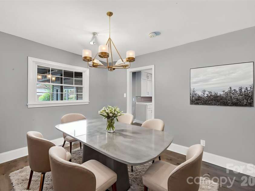 2432 Oakwood Circle, Rock Hill, SC 29732.  MLS# CAR4388261, YatesRealty ID 32290. Dining Area Virtual staged photo