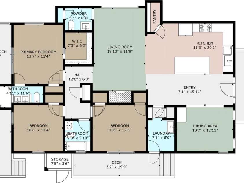 1921 Cumberland Avenue, Charlotte, NC 28203.  MLS# CAR4387998, YatesRealty ID 32299. Floorplan