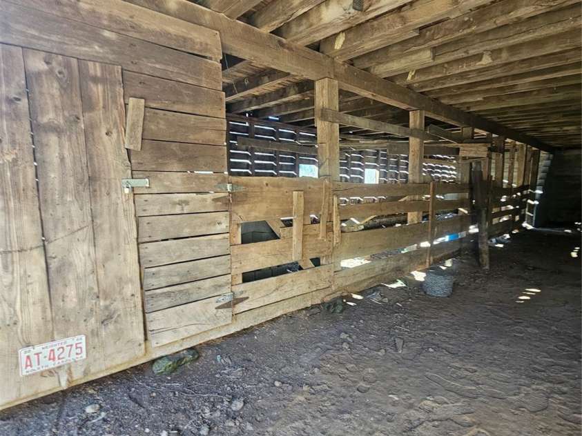 1820 Grapevine Road, Marshall, NC 28753.  MLS# CAR4219221, YatesRealty ID 3230. Ground level of barn