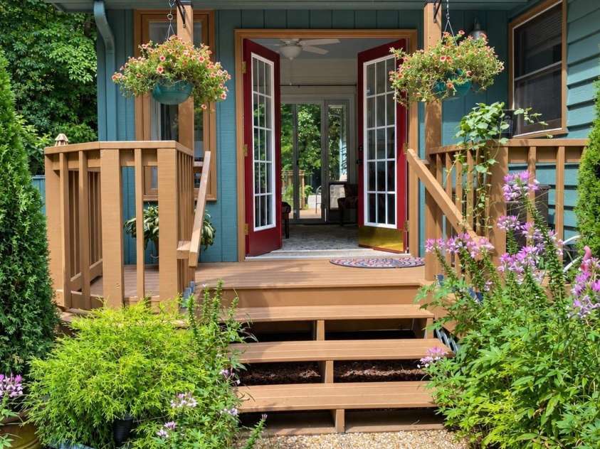 2698 Connestee Trail, Brevard, NC 28712.  MLS# CAR4371714, YatesRealty ID 32300. Step inside the welcoming sunroom