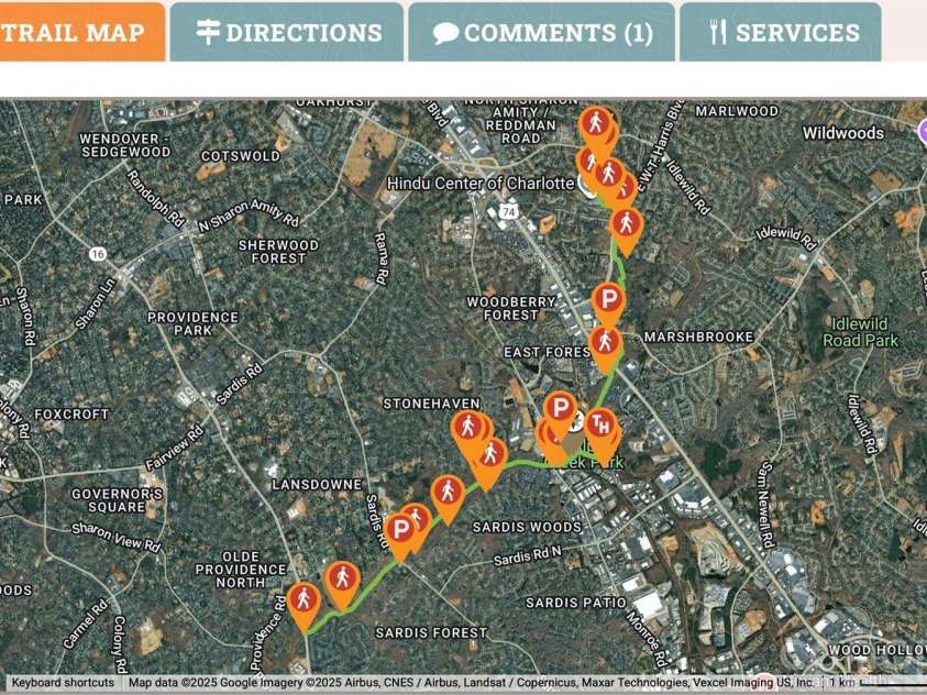 1047 Sardis Cove Drive, Charlotte, NC 28270.  MLS# CAR4287374, YatesRealty ID 32303. McAlpine Creek Trail Maphttps://www.carolinathreadtrailmap.org/trails/trail/mcalpine-creek-greenway-and-campbell-creek-greenway