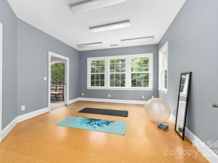 14504 Henry Harrison Stillwell Drive, Huntersville, NC 28078.  MLS# CAR4288907, YatesRealty ID 32304. Bedroom 3/exercise room