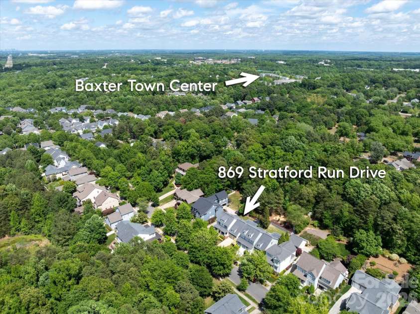 869 Stratford Run Drive, Fort Mill, SC 29708.  MLS# CAR4364217, YatesRealty ID 32304. Walkable to Baxter Town Center