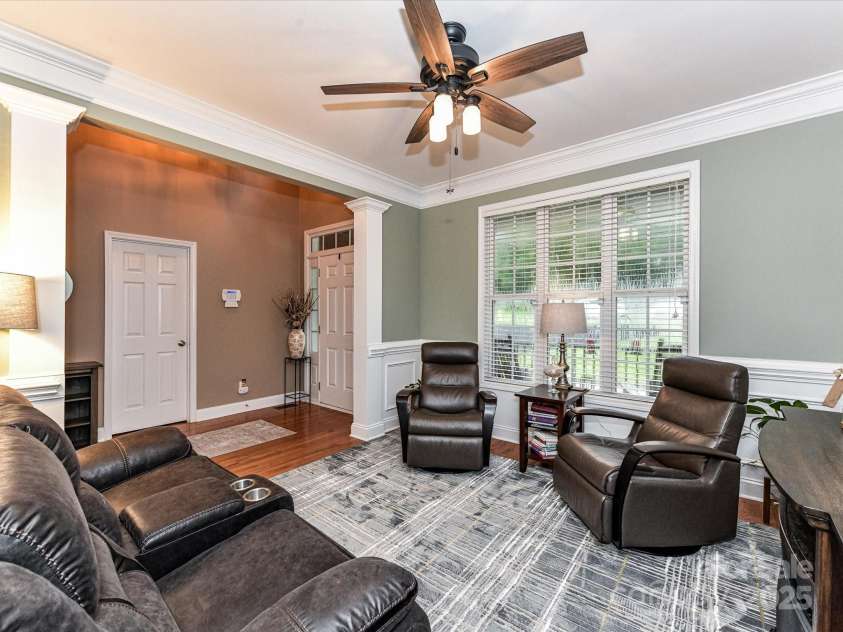 2817 Pulaski Drive, Monroe, NC 28110.  MLS# CAR4291034, YatesRealty ID 32309. Dining Room being used as Living Room