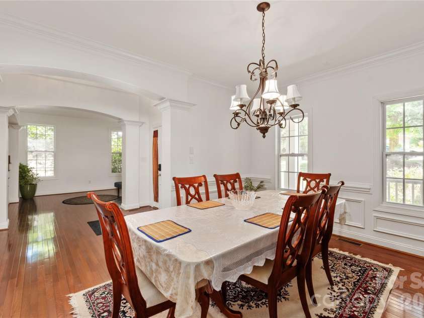 8914 Landsdowne Avenue, Harrisburg, NC 28075.  MLS# CAR4259422, YatesRealty ID 3231. Formal Dining Room with a buffet table.