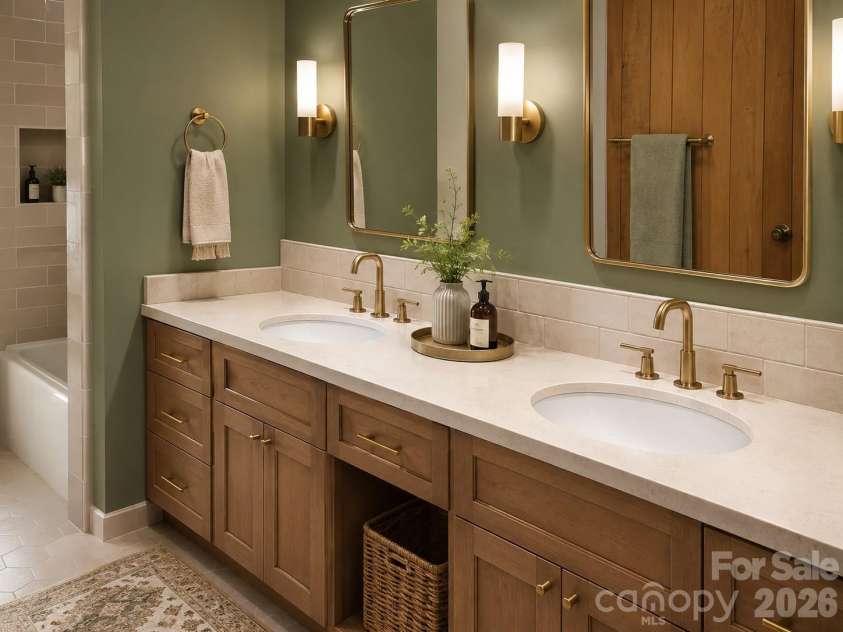 845 Cherokee Place, Lenoir, NC 28645.  MLS# CAR4386762, YatesRealty ID 32314. AI bathroom remodel